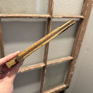 Vintage Folding Ruler